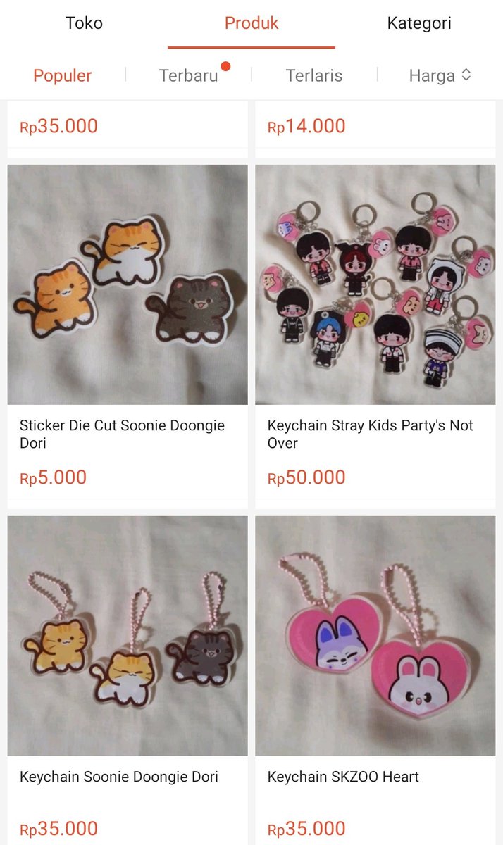 Halo! Beberapa merch ready stock sekarang sudah ada di syopi ya 😊 Bisa langsung CO di :
🍊 shopee.co.id/nunumerch
Thank you! 💛