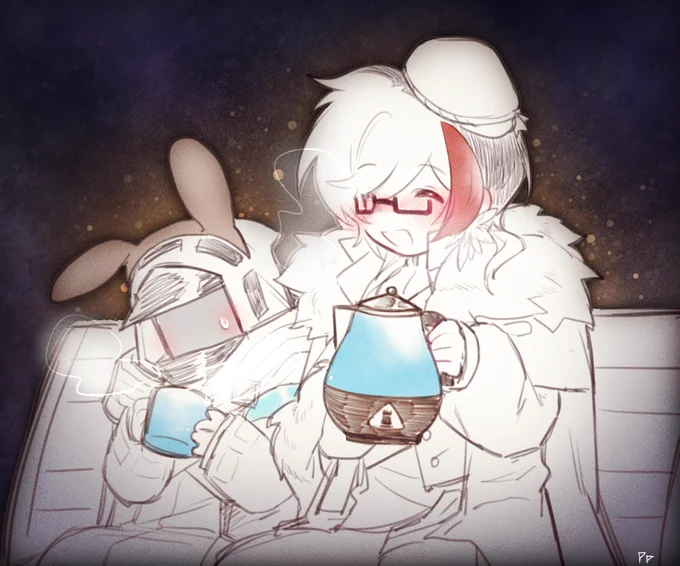  #アークナイツ版深夜の真剣お絵かき60分一本勝負 