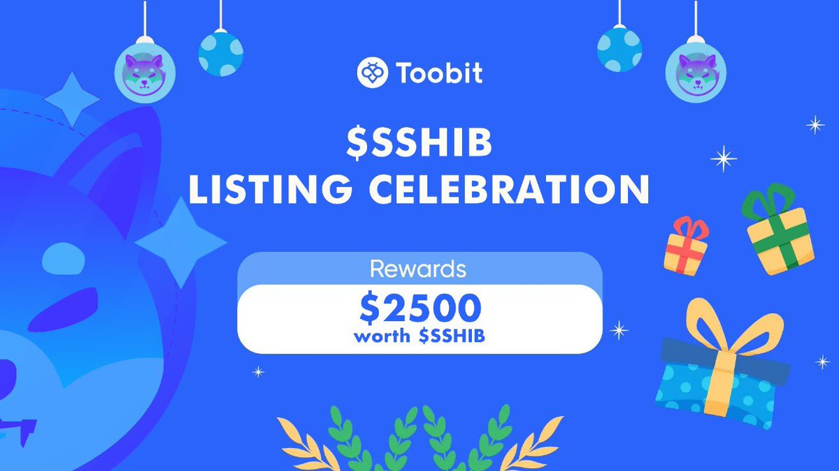 shibonsolana's tweet photo. $SSHIB X @Toobit_official 

$SSHIB LISTING CELEBRATION

REWARD $2500 worth $SSHIB

Stay tuned for information. https://t.co/jBkWy0AYmI