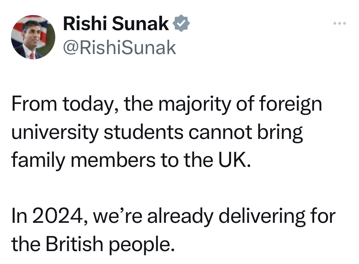 I love how this is presented as some sort of win. 

It simply means students will choose to go elsewhere, bringing their fees and also likely settling with their expertise somewhere else. 

We are competing for talent like this, you have to be quite thick not to understand this.