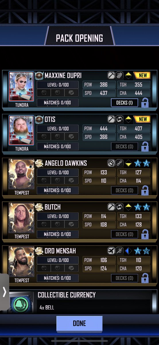 PrettyloveGod25's tweet photo. Also Free Table Flip not to bad. #WWESuperCard https://t.co/uJFVVVyHB8
