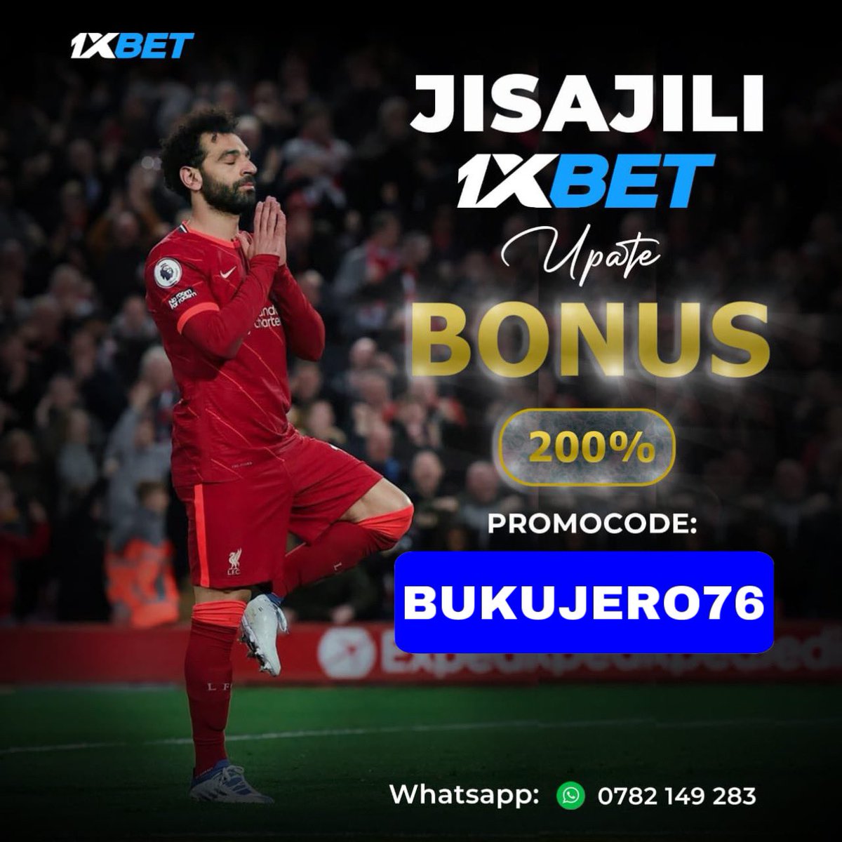 jobles_bukujero's tweet photo. Jisajili 1xbet leo uenjoy kubeti kwa option nyingi na rahisi kushinda💰 

Link ya Kujisajili 📍https://t.co/3NYq0hIIHD
Promocode: BUKUJERO76 

1. Live games kwa dakika zote
2. Malipo ni kwa wakati bila makato
3. Option nyingi na rahisi za kubetia

Bet na 1xbet ufurahie ushindi 💰 https://t.co/wkmTMT7Fny