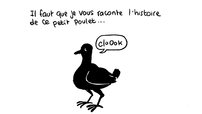 Allez on démarre l'année avec une histoire de poulet ! Bonne année les gens ! melakarnets.com/index.php?post…
