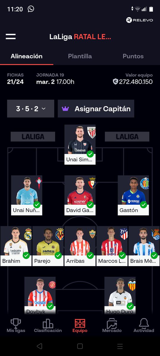 AntooniooFH's tweet photo. @AnaliticaLaLiga 
Banquillo:
Andre Fernández (granada)
Mika mármol (Las palmas)
Nastasic (mallorca)
William carvalho (bet)
Oliver torres (mall)
Antonio Sánchez (mall)
Latasa (get)
Leo baptistao (alm) https://t.co/GWmLHeJtlJ