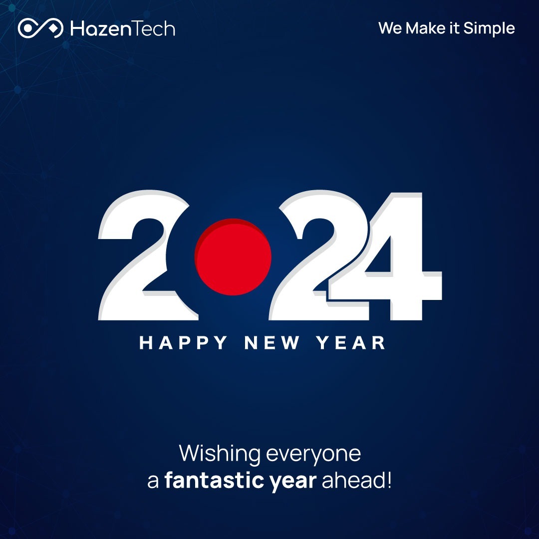 Hazen Technologies Inc (@techhazen) on Twitter photo As we get ready to welcome the New Year, weโd like to thank all our clients, colleagues, friends and family for helping us make amazing memories in 2023 and wish that 2024 brings all of you tons of happiness and success. Happy New Year! ๐
#HazenTech #newyear #happynewyear2024 As we get ready to welcome the New Year, weโd like to thank all our clients, colleagues, friends and family for helping us make amazing memories in 2023 and wish that 2024 brings all of you tons of happiness and success. Happy New Year! ๐
#HazenTech #newyear #happynewyear2024