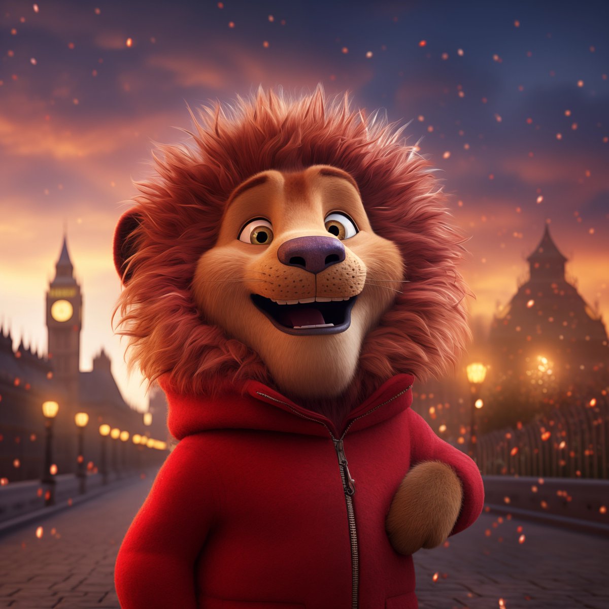 KingsCollegeLon's tweet photo. New Year, new look for our mascot Reggie the Lion. 🦁

Marketing Lecturer Dr @AndresGvirtz has used AI to give 100-year-old Reggie the Lion a makeover to support his teaching at the Business School.

Find out more in his piece for @Nature ⬇️
 https://t.co/gPyiqkqGVF https://t.co/oiL9PqHrm9