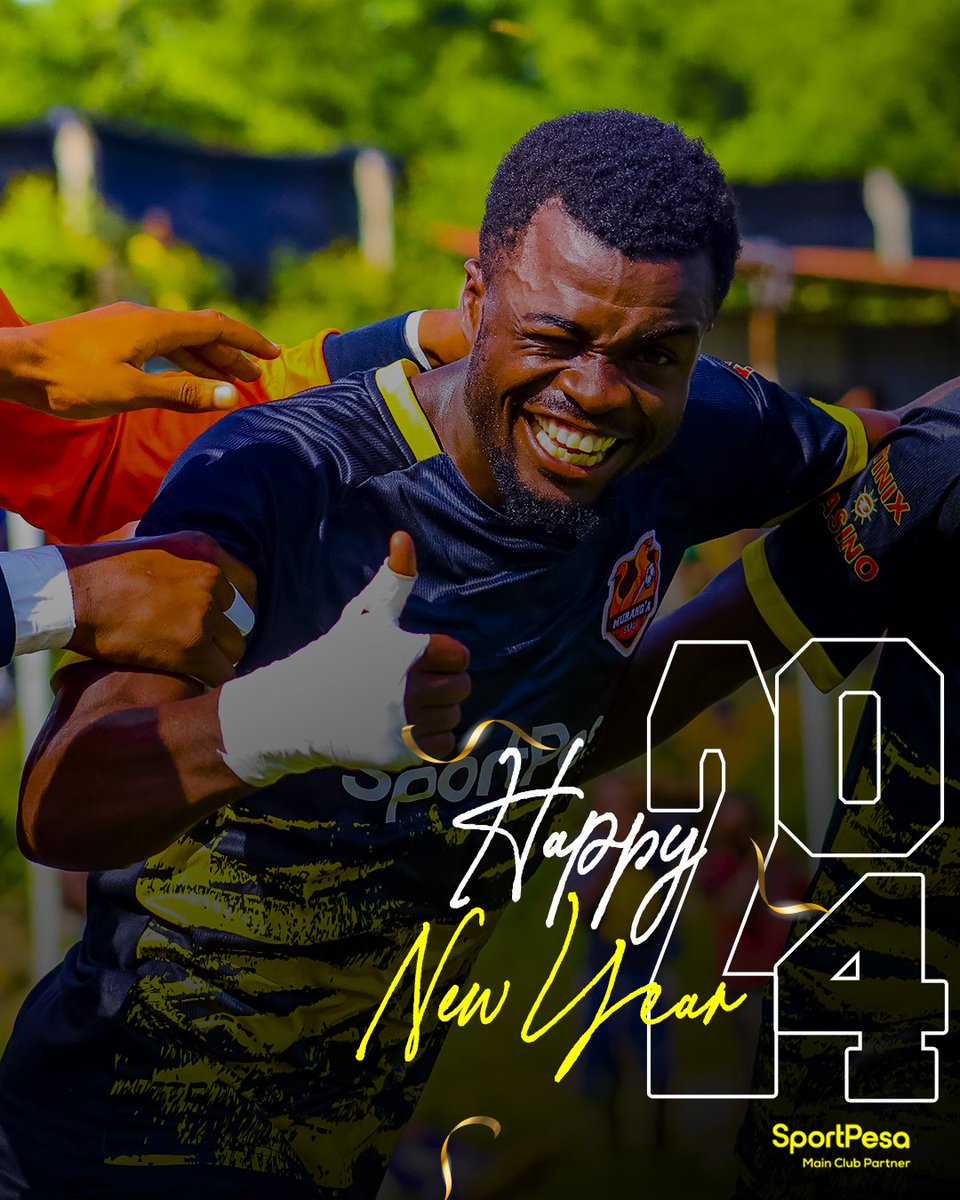 🎆 | 𝙃𝘼𝙋𝙋𝙔 𝙉𝙀𝙒 𝙔𝙀𝘼𝙍.

Cheers to a new and prosperous sporty year ahead. New year resolutions ni zile zile tu😅
#MSealNaSportPesa