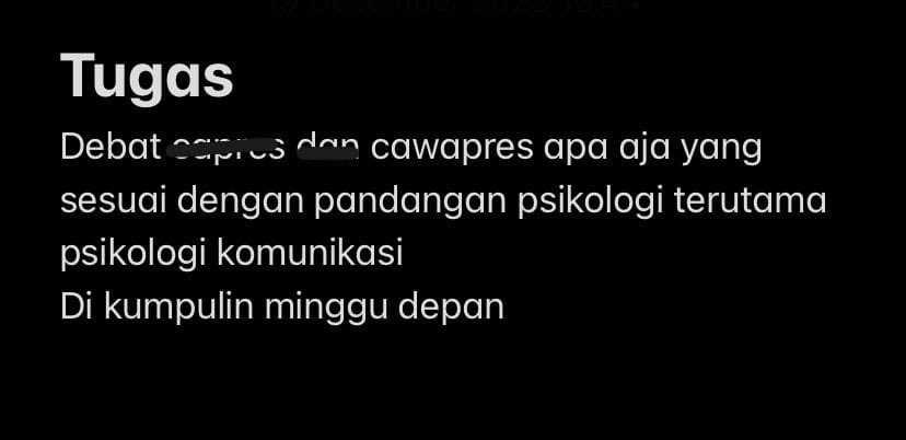 jencaje's tweet photo. Wtb jasa joki buat tugas ini butuh cepet #zonauang #Zonajajan capres dan cawapres ya https://t.co/jVNFLmuXly