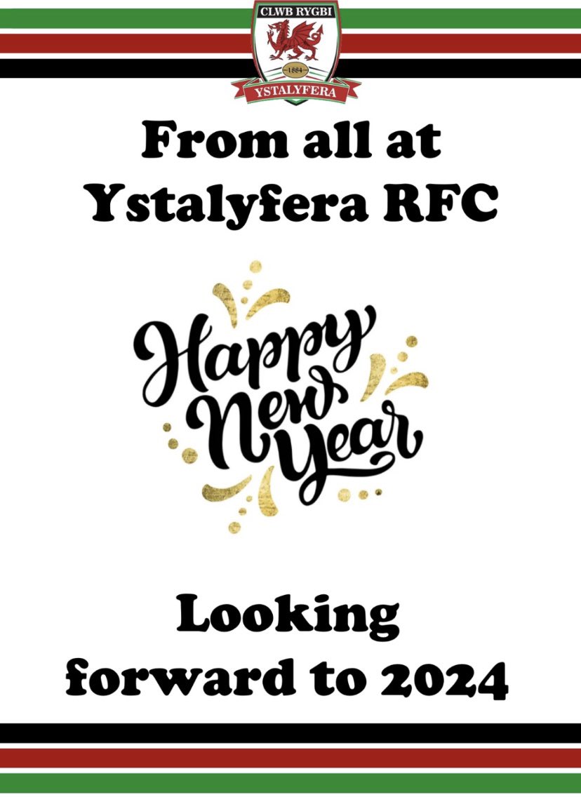 YSTALYFERA RFC UNDER 14s 2024/25 season (@ystalyferarfc13) on Twitter photo 2024-01-01 10:38:07