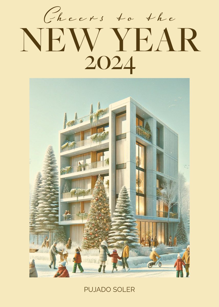 architectcat's tweet photo. Welcome the New Year with the warmth of home! As the snow gently blankets the world outside, we invite you to imagine the coziness of modern living at its finest. Join us in celebrating the 2024, and let's create memories that last a lifetime. #NewYear2024 #ArchitectureExcellence https://t.co/rqLfamwnQo