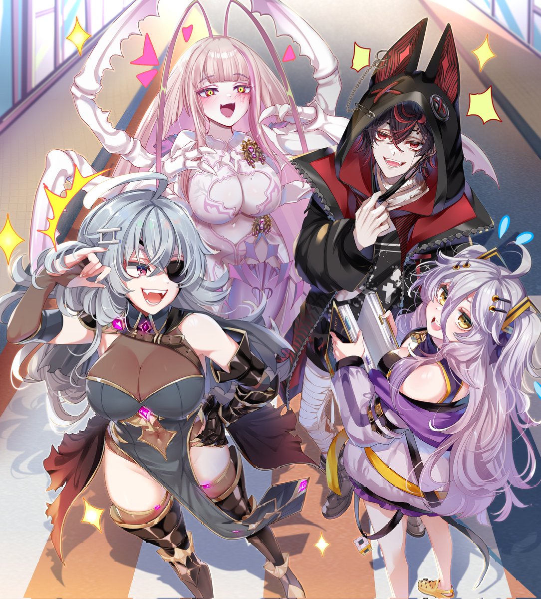 VShojo '23 🔝🪳🪦📛
Let's have an amazing 2024

#GEEGArt #KanCraft #K9Fanart #henyart #VShojo