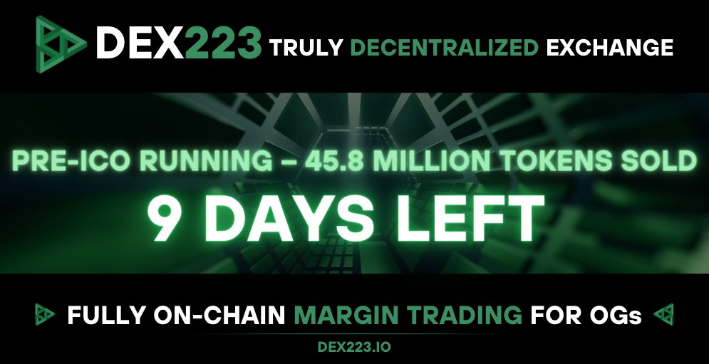 Curious about ERC-223 Tokens? 
Think of them as the long-awaited #Upgraded ERC-20!

Secure swaps, lower fees - brace yourself for #ERC223 #LINK, #DAI, #USDT, etc., and a parade of #memecoins hitching onto this exciting change!

Now is the time for dex223.io 💪
