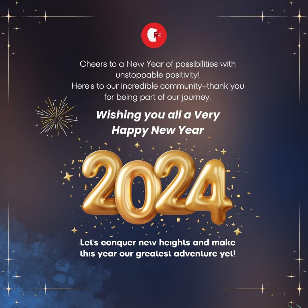 KlipInterest's tweet photo. Wishing you all a very #HappyNewYear! May it be filled with joy, success, and memorable moments. 🎉

Thank you for being a valued member of our community. Here's to a fantastic year ahead! 🌟

#happynewyear2024 #newyear2024 #Klipinterest https://t.co/lEATBO5ZFo