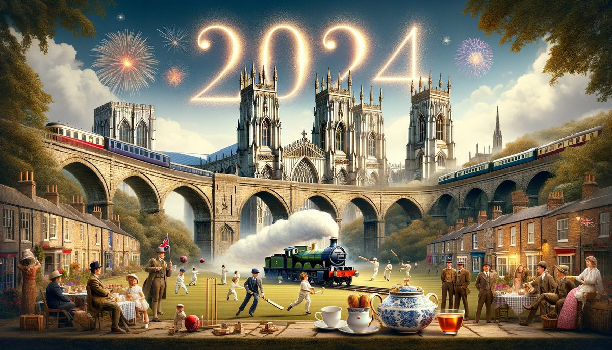 Happy New Year from Welcome to Yorkshire! yorkshire.com/inspiration/ha… #HappyNewYear2024
