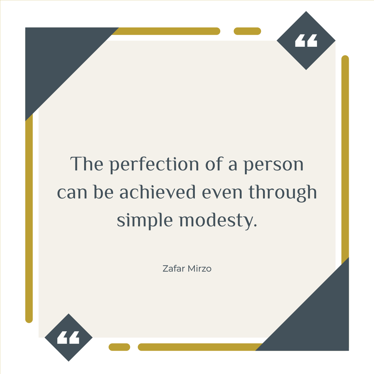 Lafeum: Daily Inspiration for the Modern Mind. (@lafeum_en) on Twitter photo The perfection of a person can be achieved even through simple modesty.
<a href="/zafarmirzo/">Zafar Mirzo</a> The perfection of a person can be achieved even through simple modesty.
<a href="/zafarmirzo/">Zafar Mirzo</a>