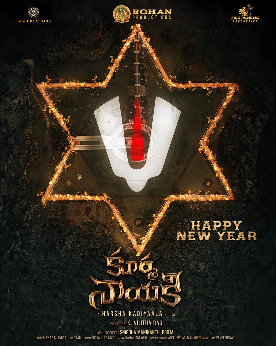The team of #KurmaNayaki wishes everyone a Happy & Joyous New Year 2024🤗💥

#HappyNewYear ❤️

🌟ing @varusarath5
Directed by @har_vardhan8887

#KVijithaRao @LoukyaPoojitha @rohanprods @mmcreationsoffl @ursvamsishekar ⁦@HaashtagMedia⁩