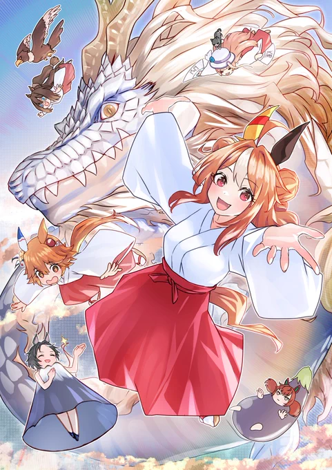 開運☆初夢ウマ娘 #ウマ娘