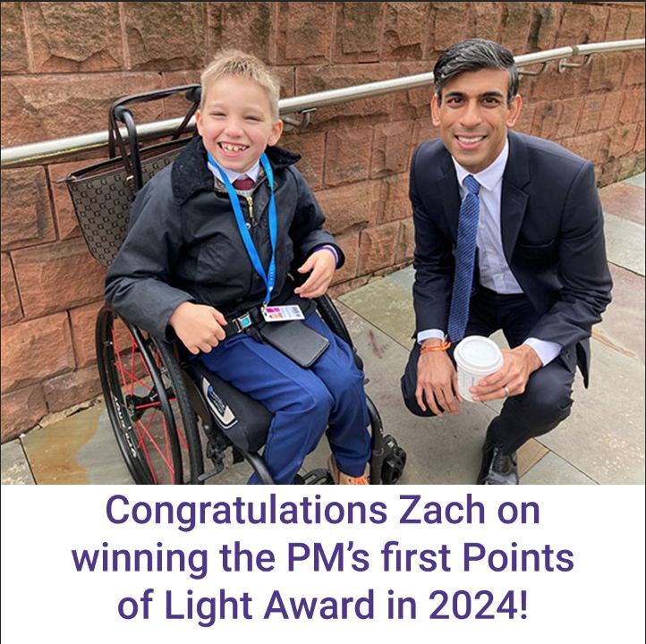 What a way to start the New Year. Our young hero, Zach Eagling has been named as the PM’s first Point of Light for 2024 for stopping the trolls. What an honour and so well deserved. #ZachsLaw <a href="/RishiSunak/">Rishi Sunak</a> @pointsoflight @dcms bit.ly/41Dn2RC