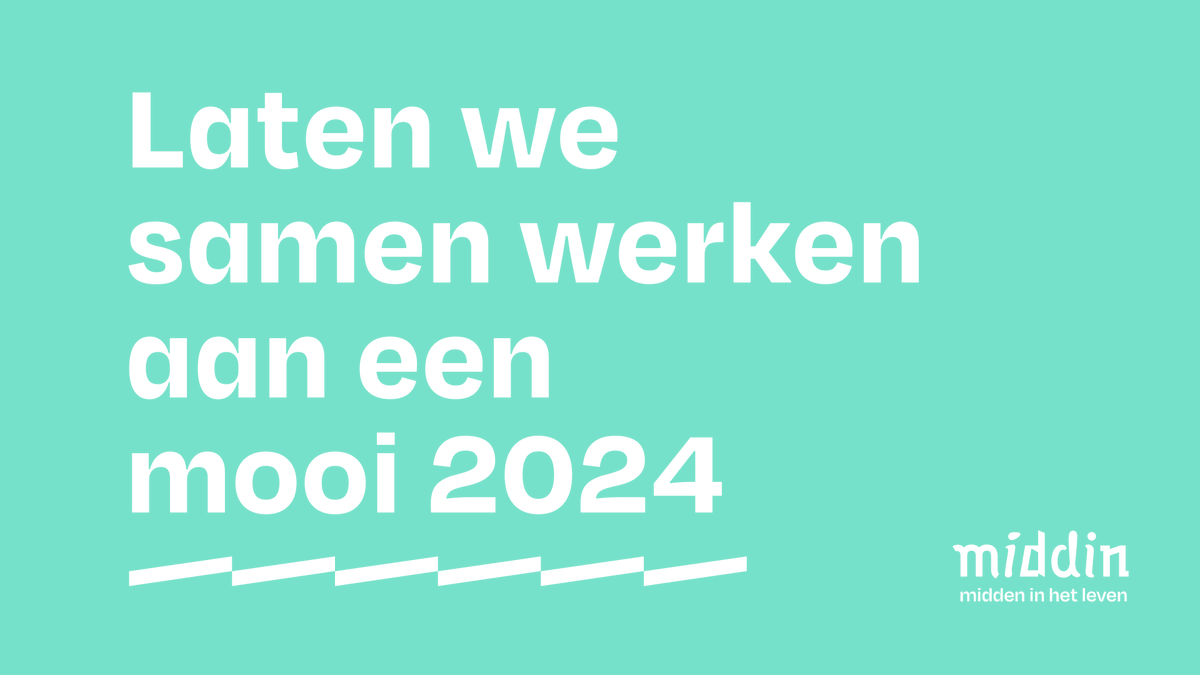 #middin #werkenbijmiddin #middeninhetleven #nieuwjaar #samenwerken #ghz #zorg