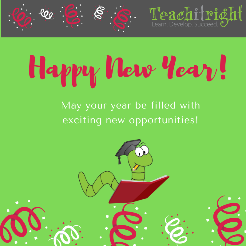 teachitrightltd's tweet photo. We wish everyone a Happy New Year and look forward to seeing our students back from the 2nd January 2024! 😀 https://t.co/KfatrHMq9a
