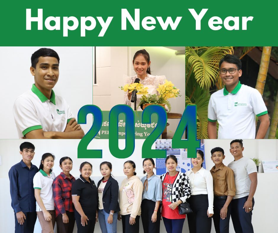 Happy New Year 2024 to Our Amazing PEPY Community! 🎊✨✨

We want to express our #gratitude to everyone participating in the PEPY journey. Your support, dedication, and passion have profoundly impacted the lives of #Cambodian youth and the #communities we serve.