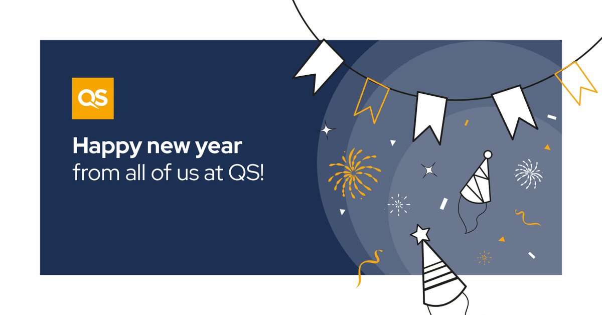 Wishing you all the best for the year ahead, from all of us at QS. #HappyNewYear