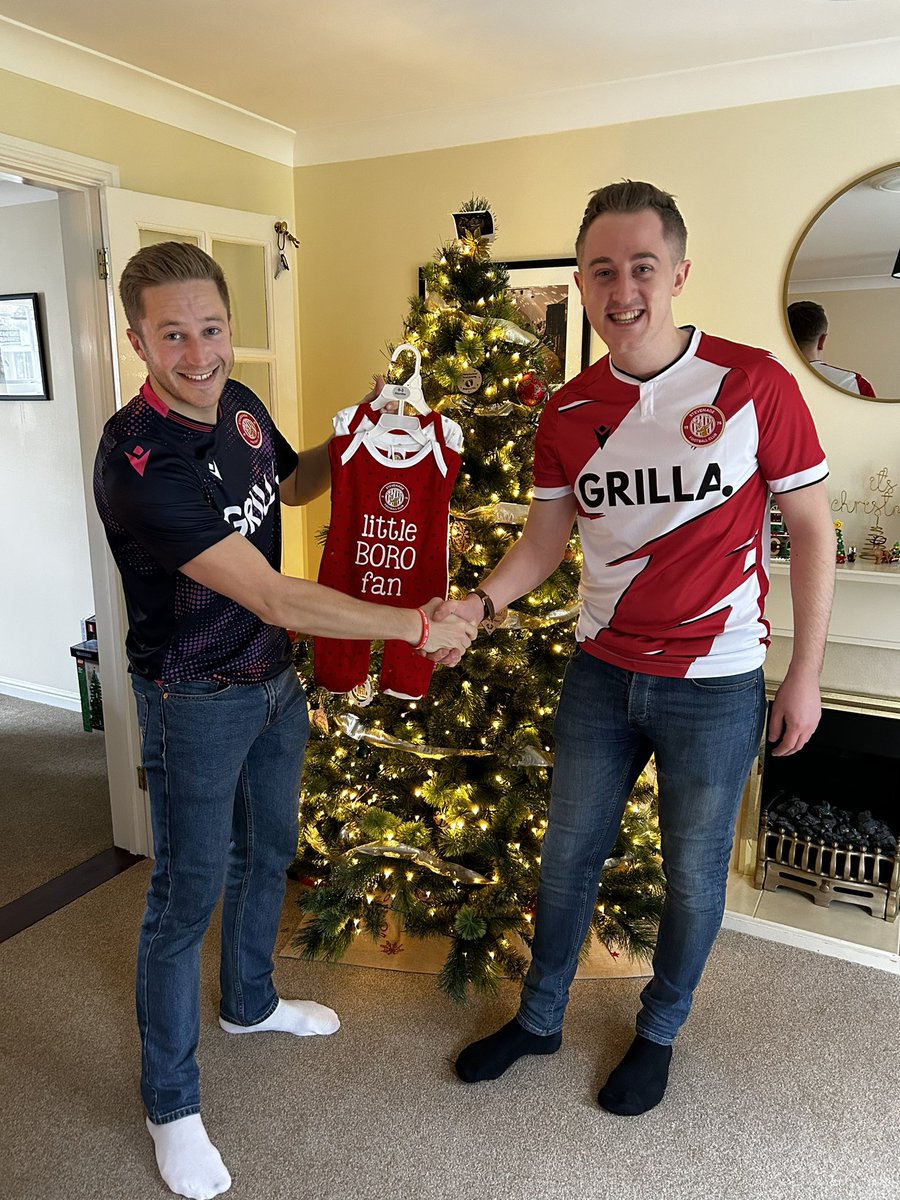 jonkinahan's tweet photo. What a great present! Cheers @AlexGarbas10 up the Boro!!! https://t.co/r3Iw2ahU85