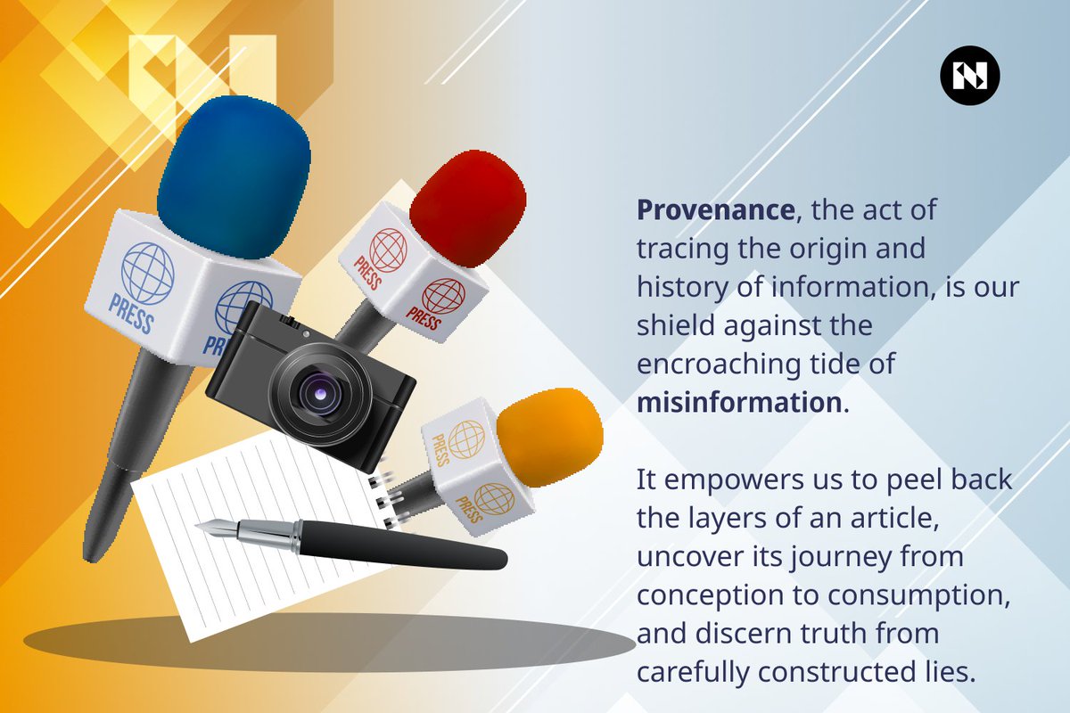 numbersprotocol's tweet image. Imagine a news piece with a digital fingerprint. Tools like @Captureapp_xyz  track its evolution – from creation to publication, showing edits,  sources, and modifications. This transparency exposes biases and  fabrications. 🌟
#ProvenanceTool #Capture