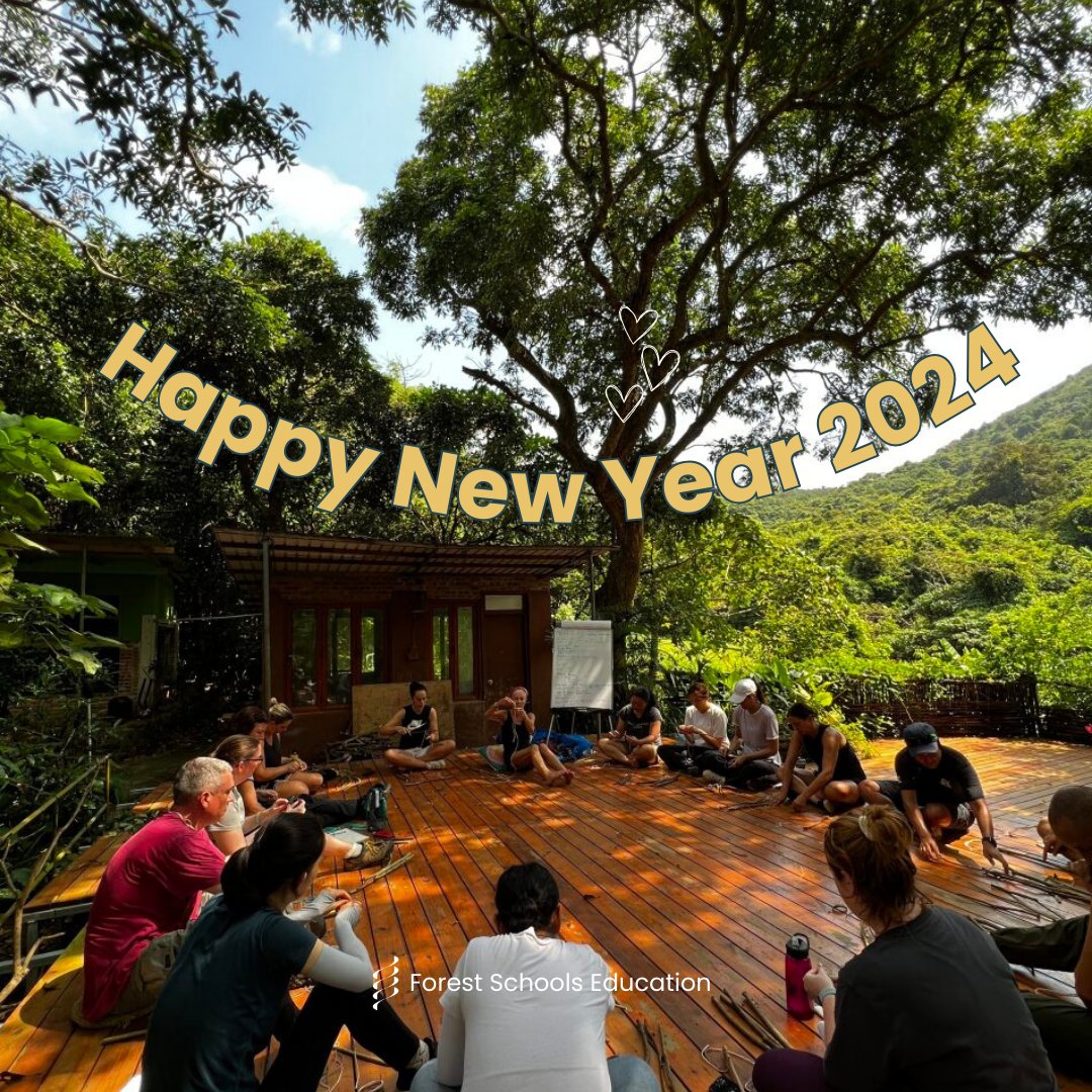 Happy New Year 2024! ✨ Do you have any New Year’s resolutions that you’d like to share with us by commenting under this post? We’d definitely love to hear you all. 🌿 #forestschool #happynewyear #hny #outdoorlearning #naturaleducation