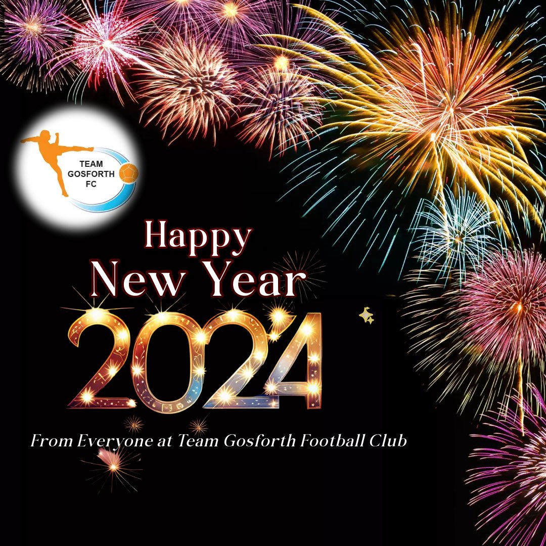 TeamGosforth's tweet photo. We would like wish our players, coaches and supporters a very Happy New Year
Let's all have a fantastic 2024
#TeamGosforthFC
#leesterrysportscoaching https://t.co/ror6On2FW5