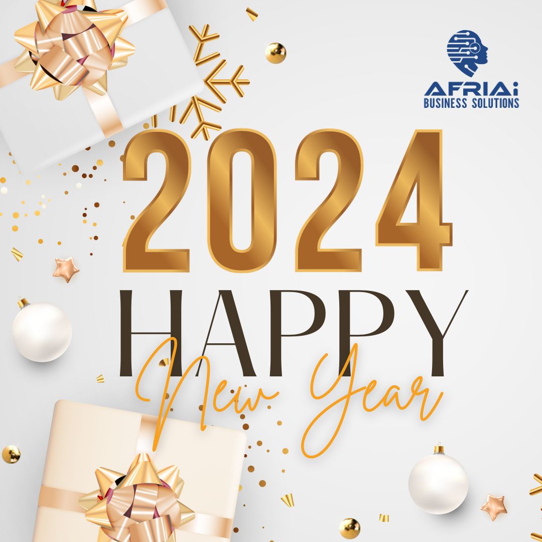 Afriaib's tweet photo. Happy New Year! Wishing you and your loved ones a spectacular New Year, full of growth, prosperity, and all the joy your heart can hold. 🎆🥂 Let's make 2024 the year of endless possibilities! https://t.co/wI8tCMFHxn