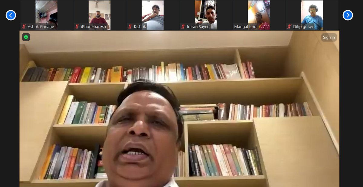 ShelarAshish's tweet photo. Held a virtual meeting with the Super Warriors of Vandre West Assembly! Reviewed our progress, set our sights on upcoming events, and encouraged all to serve our constituency.

#SuperWarriors #VandreWest #meeting https://t.co/Pl6THMQ1mV