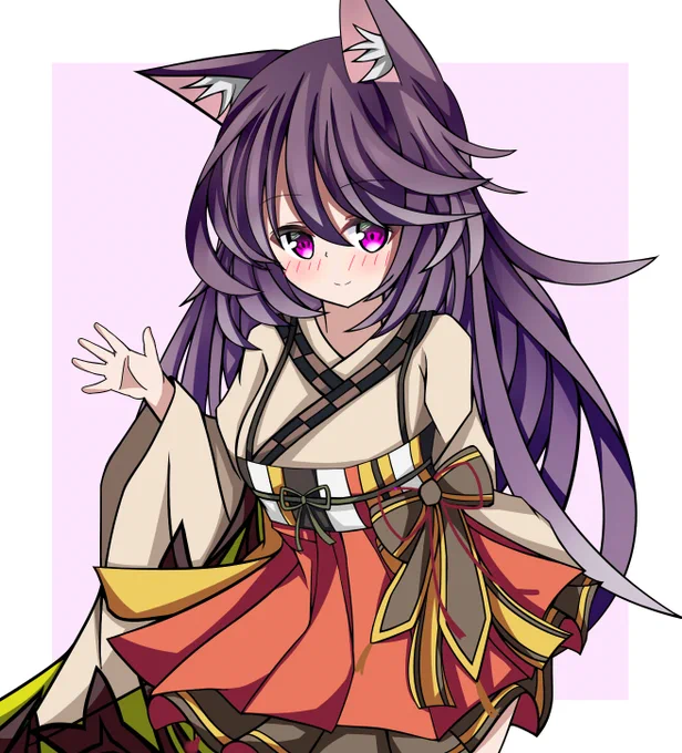 あけおめメランサちゃんです!!今年もよろしくお願いします!!#アークナイツ #明日方舟 