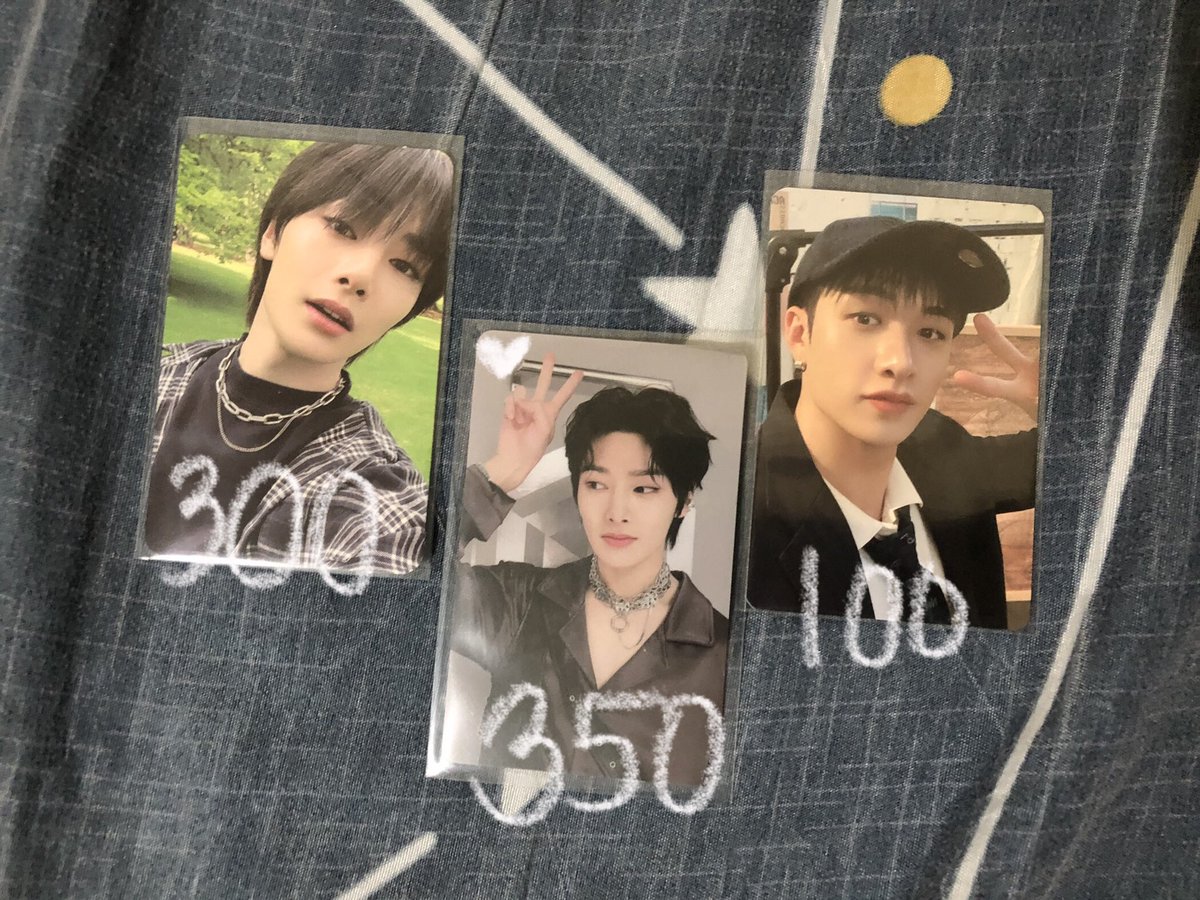 cartnilumi's tweet photo. ☁️ ꒰#lumiletgo꒱ 
      ⤷ skz pcs ph ! assorted 

- tingi | -50 if set of all
- +pf and sf
- 🤍 ld
- mop: gcash
- mod: jnt 
- payo / 2 days res
- x sensitive

🏷️ wts lfb skz pc ph chan nacific r13 jeongin venom ld i.n swkr maxident five star 5star https://t.co/80ekR9FjA3