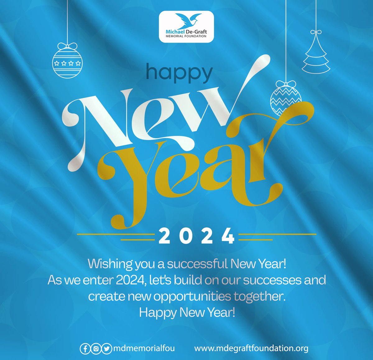 mdmemorialfou's tweet photo. Welcome to 2024!
A year to touch more lives, and great partnerships. 
Happy New Year. 

#LondonFireworks #NewYear2024 https://t.co/mtojJsU6Kg