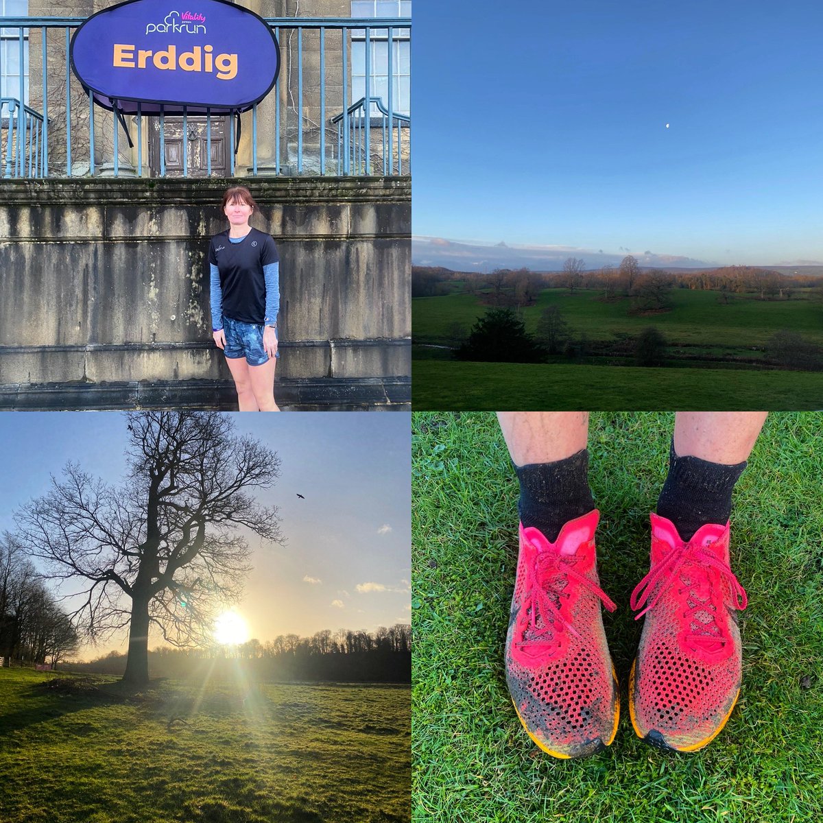 That was muddy! @erddigparkrun ☺️ #HappyNewYear2024 #NewYearsDay2024 #NewYearsDayParkrun @parkrunUK #loveparkrun🌳 🏃‍♀️🏃‍♀️