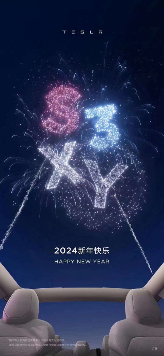 Happy New Year Everyone! 

#teslacommunity