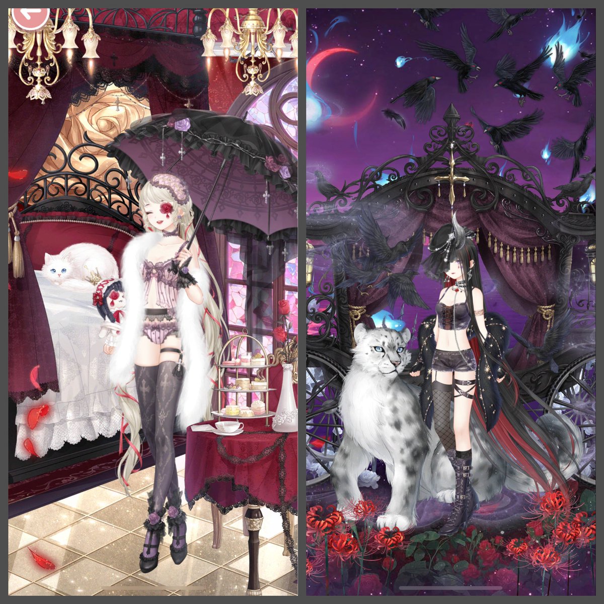 nikki__3096's tweet photo. 固ツイ更新🕊 𓈒 𓂂𓏸

🖤 Lv.99 / 収集度: 10000↑
💜 専用のタグ: #美蘭のミラニキ 
🖤 好きな国: 雲上帝国🏮
💜 好きなセットコーデ
地獄の死人花 / 隠れ狐の伝説 / 宴の笙歌

国関係なく、コーデを組んでいます.
いいね or RTで気になった方 無言フォローします..✧*｡

#ミラクルニキ #ミラニキ https://t.co/s3Gs8RvMrS