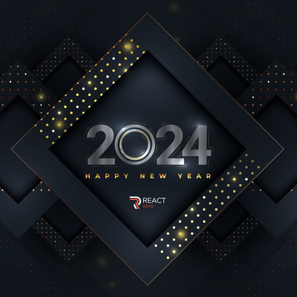 ReactRepo's tweet photo. Wishing everyone a year filled with joy, laughter, and exciting new adventures. Happy New Year! 🎉✨ https://t.co/P58J3KWM3j