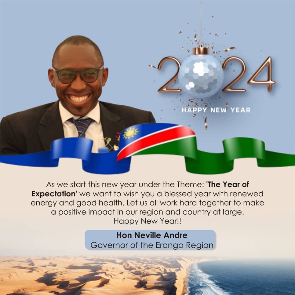 As we start this new year under the Theme: 'The Year of Expectation' we want to wish you a blessed year with renewed energy and good health. Let us all work hard together to make a positive impact in our region and country at large. Happy New Year!!