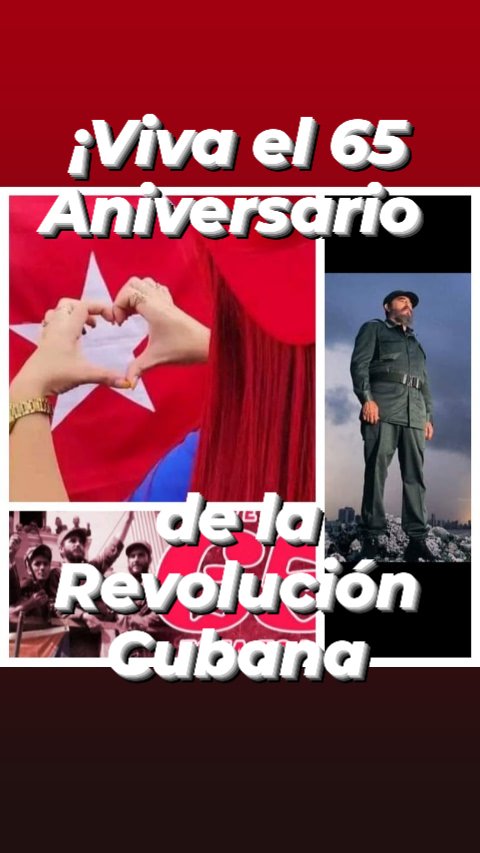 Muchas Felicidades en este nuevo año 2024. Lleno de retos difíciles pero no imposibles. Que se imponga la voluntad de lograrlos y hacerlos bien. #EstaEsLaRevolución  #CubaPorLaVida