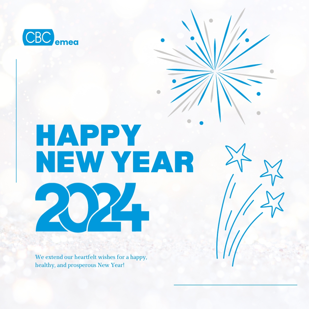 CBCemea's tweet photo. Welcome to 2024, from CBC!
As we head into 2024, we're full of hope and optimism. So, here's to a 2024 filled with laughter, adventure, and endless possibilities. May your dreams take flight, and may your path be filled with joy.
#HappyNewYear2024 #cbcemea https://t.co/P9ekkaPTRz