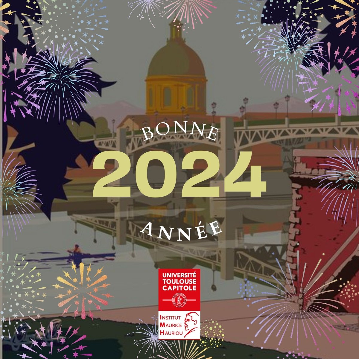 L'Institut Maurice Hauriou vous souhaite une belle et heureuse année 2024!