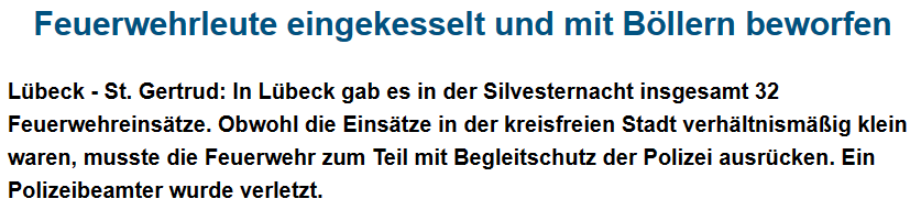 HL-live.de: Feuerwehrleute eingekesselt und mit Böllern beworfen HL-live.de/text.php?id=16… 
#Lübeck #Luebeck