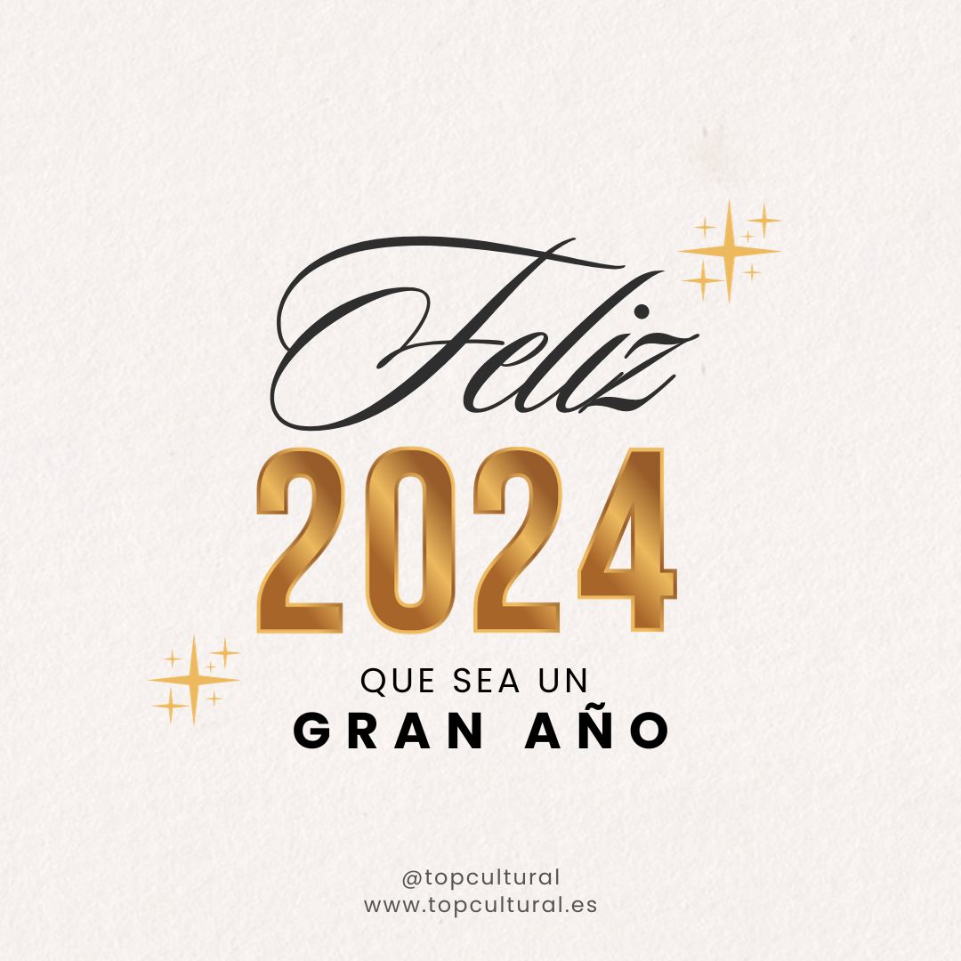 Os deseamos que 2024 sea un gran año para la cultura 🥂 Todo lo mejor para este año que empieza 🌿

#2024NewYear #cultura #2024 #culturarelax #ungranaño