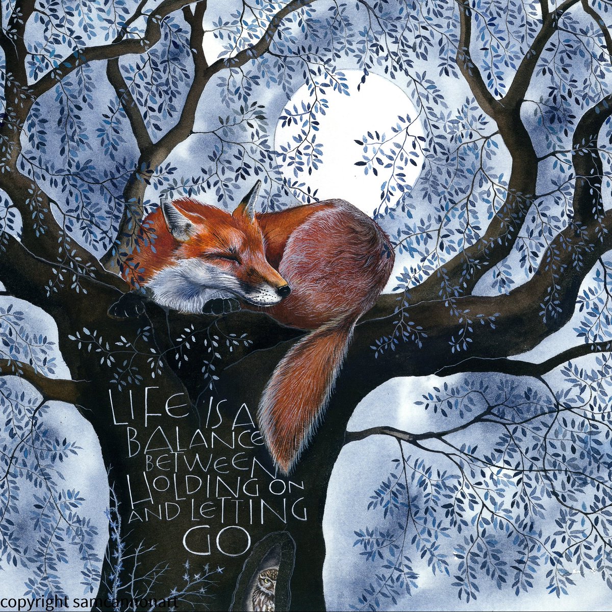 Life is a balance between holding on and letting go. 

And today seems a good day to repost this one.