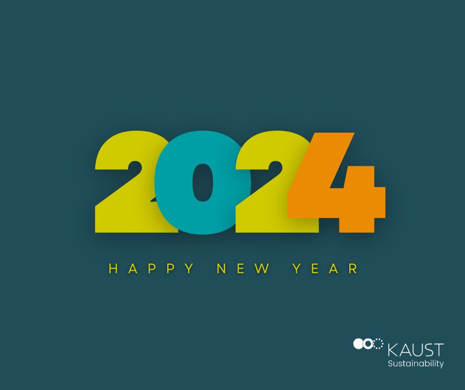 #KAUSTSustainability wishes you a happy new year! We look forward to a new year to nurture today and sustain tomorrow. #Act4SDGs

There's still more to be done.

Get inspired by our SDG Highlight Report & stay tuned for more actions in 2024.

sustainability.kaust.edu.sa/wp-content/upl…