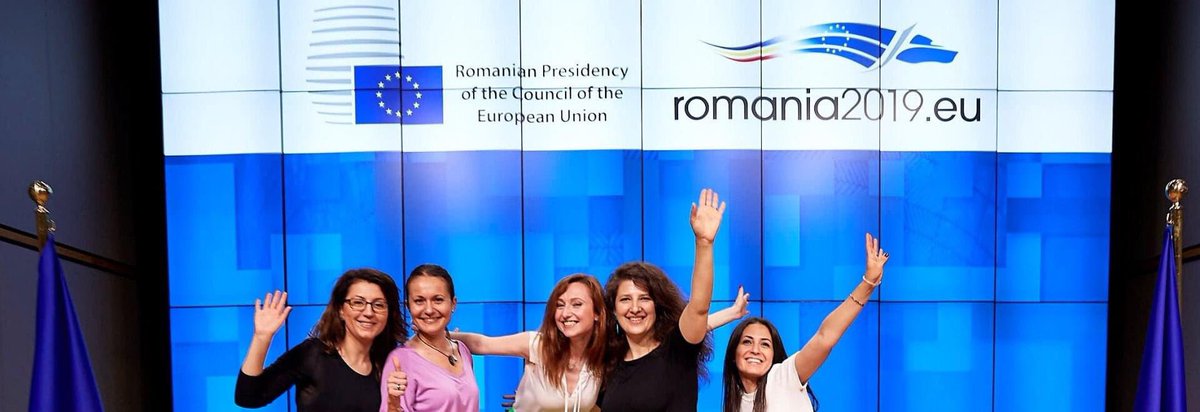Ana_C_Tudor's tweet photo. 5 years since #RO2019EU: 5 years ago today started the 1st Romanian Presidency 🇷🇴of the @EUCouncil #RO2019EU. What an intense, unique, roller coaster ride 🎢 type of experience it was! https://t.co/wSwLts3UZW
