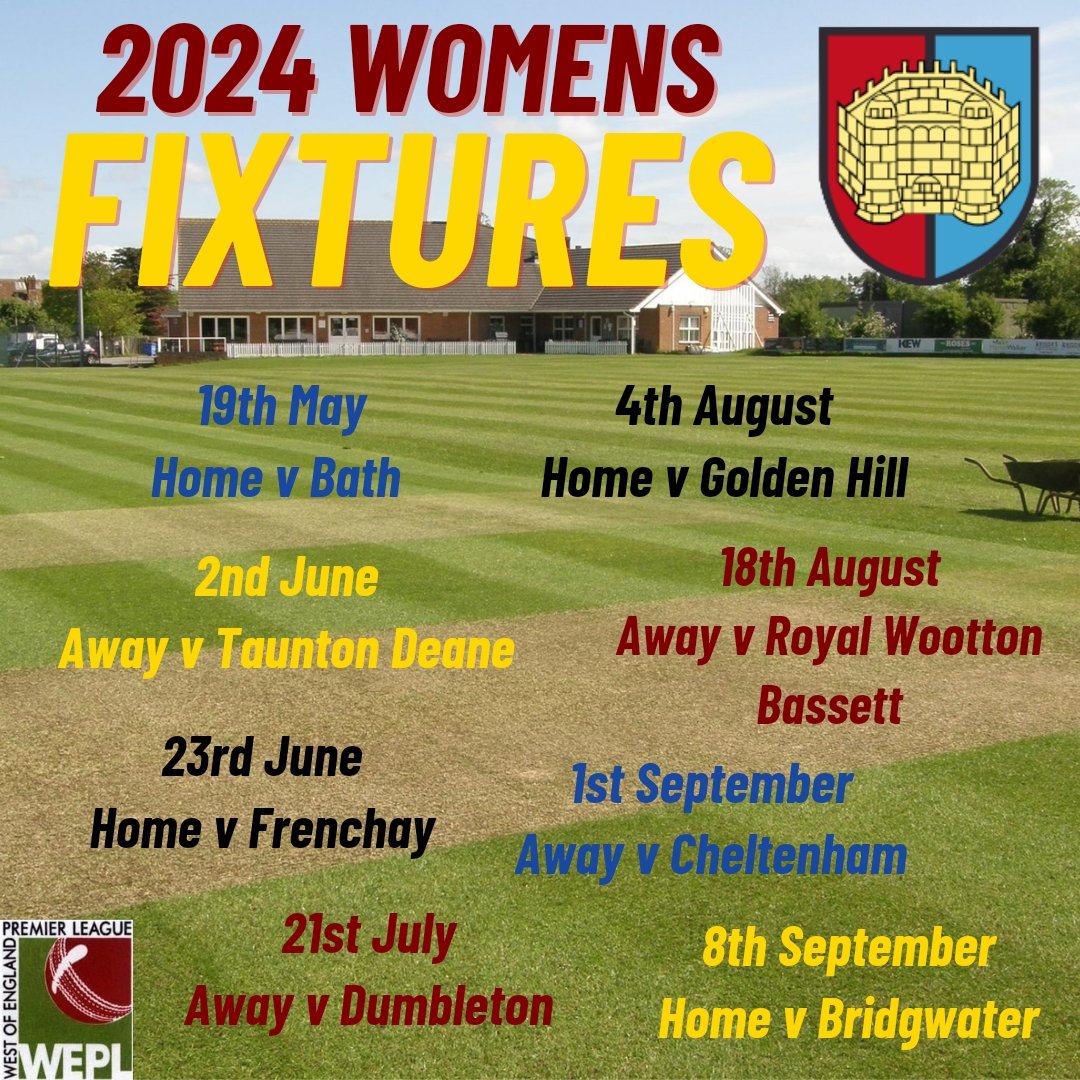 Devizes Ladies Cricket Club (@clubdevizes) on Twitter photo Happy New Year!! <a href="/WEPLCricket/">West of England Premier League</a> fixtures have been released & we can't wait for the season to arrive
#DCC #womenscricket #wiltshirecricket #Devizes #womenssport Happy New Year!! <a href="/WEPLCricket/">West of England Premier League</a> fixtures have been released & we can't wait for the season to arrive
#DCC #womenscricket #wiltshirecricket #Devizes #womenssport