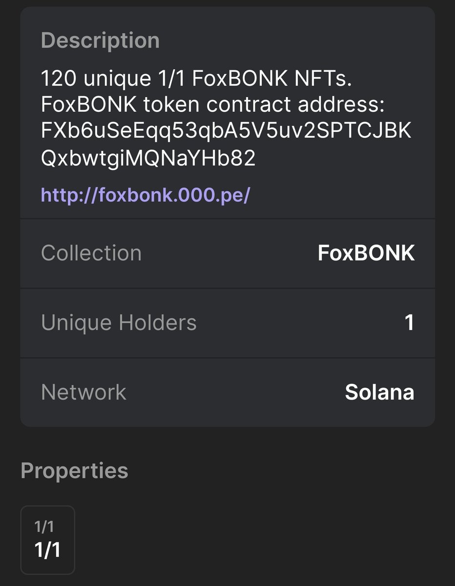 FoxBONKnft's tweet photo. #FoxBONK mint sale is LIVE!!!
Only on @MagicEden 🦊
https://t.co/1Unbmuz0xm https://t.co/kR6MBtbDN0